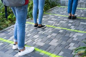 walkway installation