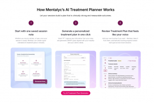 How mentalyc's treatment planner works?