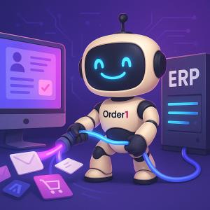 AI for sales administrators connected to ERP system