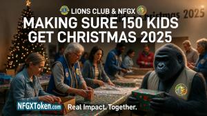 Lions Club Partnership to Fund Christmas Joy for 150 Children in the Philippines – 100% Transparent, Every Dollar Tracked and Publicly Reported