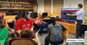 Strategies for Youth's Juvenile Justice Jeopardy training teaches young people about their rights and how to interact safely with police.