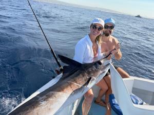 Marlin caught with Top Anglers Sportfishing on one of their Cabo sportfishing charters