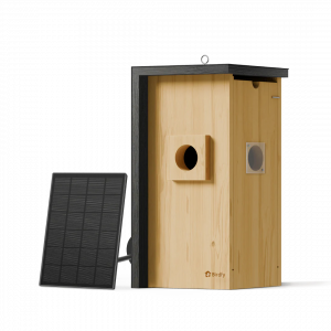 The Birdfy Nest Duo is the world's first dual-camera smart birdhouse.
