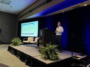 Horton presenting on Emotional Intelligence