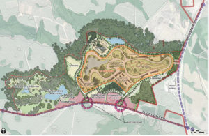 Phase 1 of the proposed 600-acre development