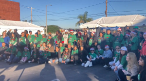 All the trial lawyers and LAPD coming together for LATLC's 10th Annual Comfort & Joy, "A Miracle on 34th Street" at St. Patrick's Church