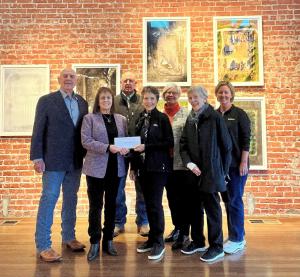 Volland Foundation check presentation