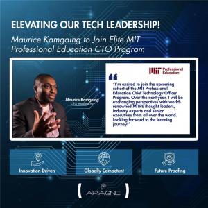 Apiagne CEO Maurice Kamgaing Accepted Into Prestigious MIT Professional Education CTO Program