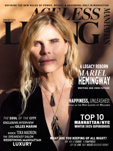 Ageless Living Manhattan Winter 2025 featuring Mariel Hemingway