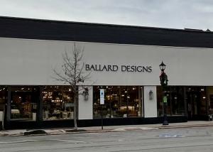 Ballard Designs Home furnishings and decor store front in Wayne PA on the Main Line