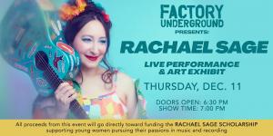 Rachel Sage at Factory Underground