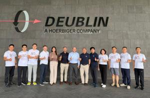 Deublin leadership visit to Deublin Korea, Deublin Japan, and Deublin (HOERBIGER) China (Loriane Maeda, 5th from left).