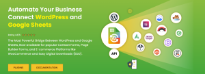 Automate your business with wordpress and google sheet