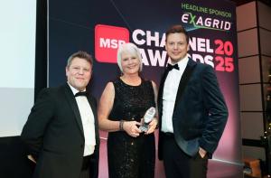 Receiving Award at the MSP Awards