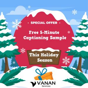 5-Minute Captioning Sample Free