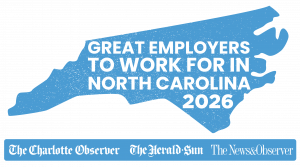 Great Employer in North Carolina 2026 Award Badge