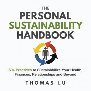 Audiobook cover of The Personal Sustainability Handbook
