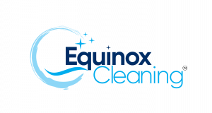 Equinox Cleaning logo representing eco-friendly cleaning and transparency standards in New Jersey