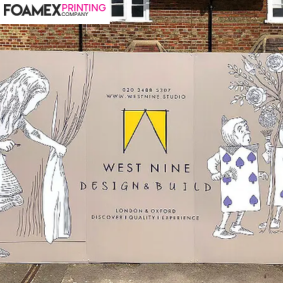 construction site hoarding