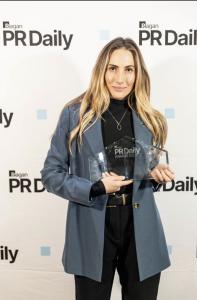 Bree DeVita, President, Maverick PR, named PR Daily’s 2025 Young Professional of the Year