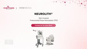 NEUROLITH system for Transcranial Pulse Stimulation therapy treating Alzheimer's disease and neurological conditions with contact information