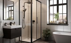 Bathtub Shower Door