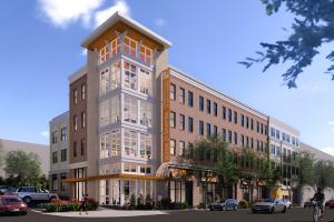 Street View Rendering of New Children's House at Johns Hopkins