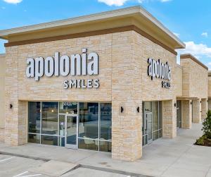 Apolonia Smiles dental office in Pflugerville, TX, shown during its grand opening event, highlighting the modern family dentistry practice and advanced dental technology.