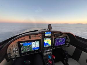 Garmin products at work in the cockpit.