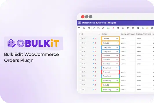 iThemeland WooCommerce bulk orders editing