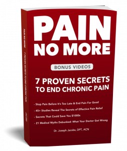 Pain No More Book by Dr. Jacobs