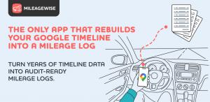 New Google Maps Timeline to Mileage Log App - mileage tracker alternative