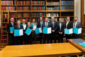 Picture of representatives from the Initiative's founding participants