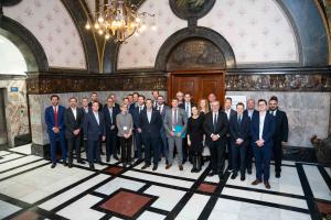 Attendees at the Bunkering Services Initiative launch at Lloyd's Register's London headquarters.
