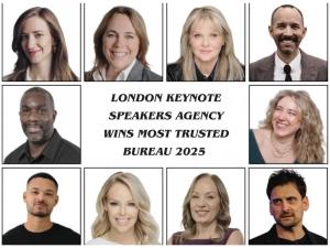 London Keynote Speakers Agency Wins Most Trusted Bureau 2025