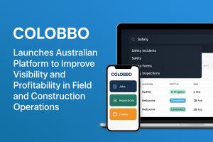 Dashboard view of Colobbo platform with field execution and financial insights.