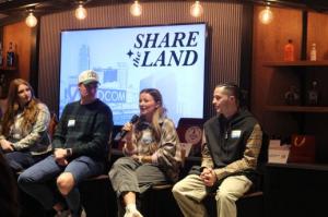 Share the Land Panel; Photo courtesy of Adcom