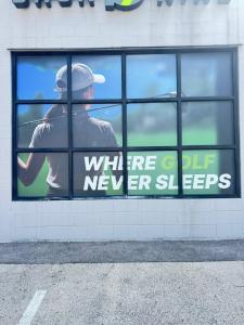 Back Nine Golf Sign Manufactured by Royal Signs & Awnings