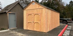 wooden storage sheds