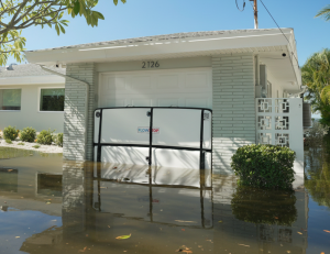 FlowStop flood barrier saves a house from flooding