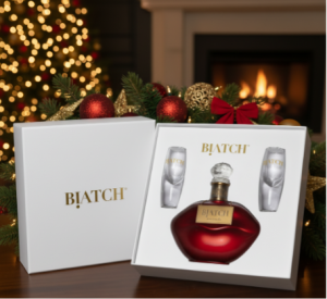 BIATCH® Tequila Gift Box with Sipping Glasses (Photo Credit: BIATCH® Tequila)