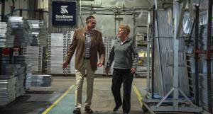 Southern Aluminum's New President and CEO with former President and CEO