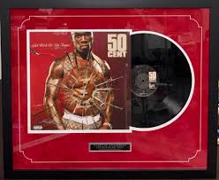 50 Cent - Framed Album - Memorabilia