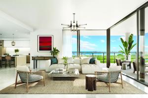 Luxury residence with enlarged terrace overlooking the Gulf water views