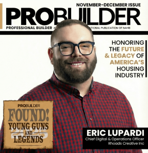 Eric Lupardi Named to Pro Builder’s ‘Young Guns & Legends’ Class of 2025