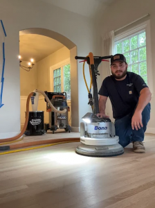 Guadalupe Ortiz, owner of Sacramento Valley Flooring in Sacramento, California.