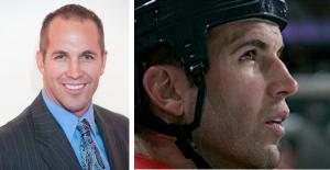 Headshots of a Florida Panthers hockey player