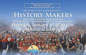 Image of the Florida Panthers hockey team with text over it