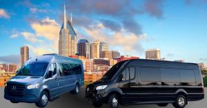 Nashville Sprinter limo service by LuxNashRide for airport and group transportation