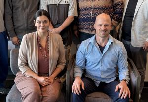 Alexandra Pasi, Ph.D, left, is the CEO of Lucidity Sciences. Jacob Andra, right, is the CEO of Talbot West. Jacob Andra, CEO of Talbot West, will serve on the Lucidity Sciences advisory board, while Alexandra Pasi, Ph.D will serve on the Talbot West advis